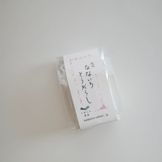 うおくに商店｜紀州 なないろとうがらし（缶付き）