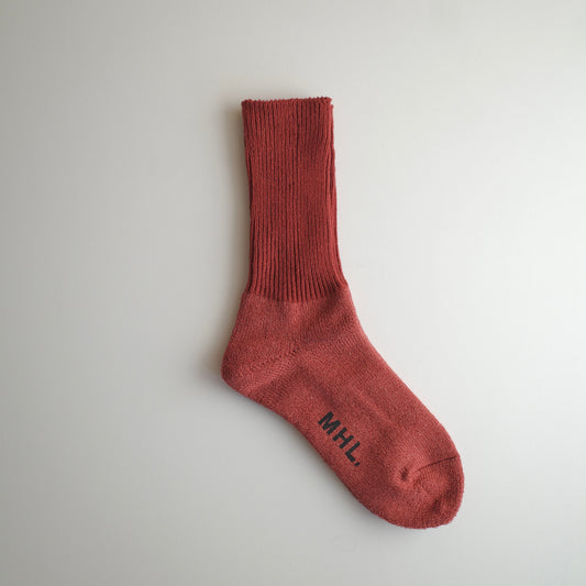 MHL.｜TONAL COTTON SOCKS 595-6279201