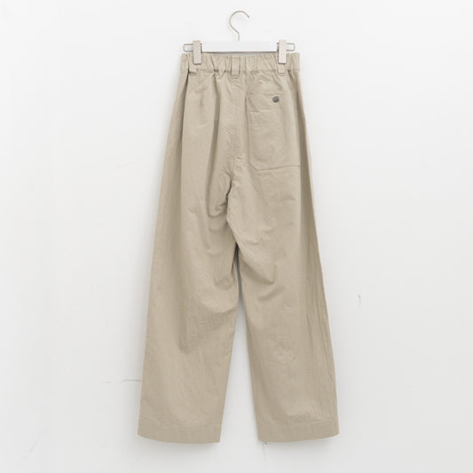 MHL.｜COTTON LINEN TINY RIPSTOP TROUSERS 595-6240200