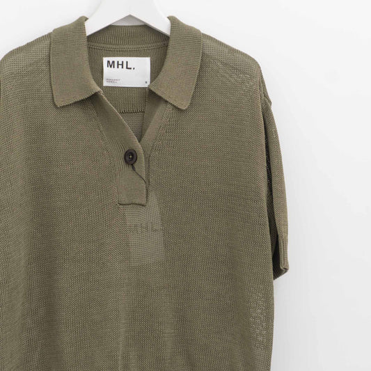 MHL.｜COATED COTTON KNITWEAR 595-6262200