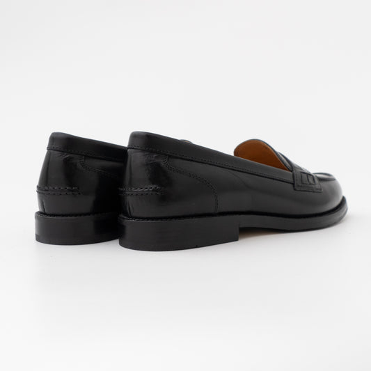 DIEGO BELLINI｜BUFALO COIN LOAFERS NERO