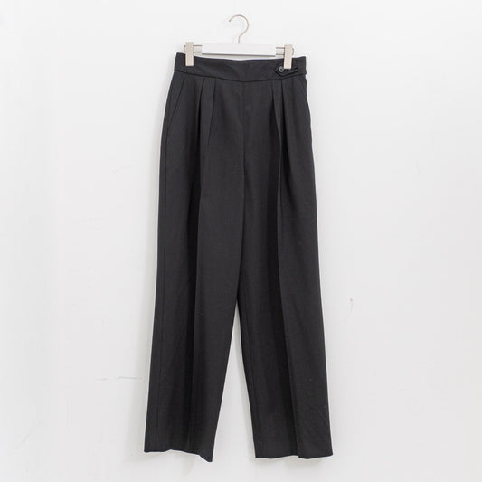 MARGARET HOWELL｜FINE WOOL POPLIN TROUSERS578-6142203