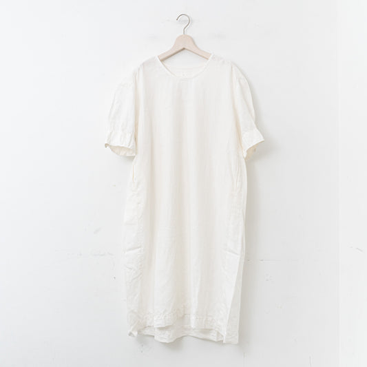 homspun｜コットンリネンバイオ半袖ワンピース  251-1642