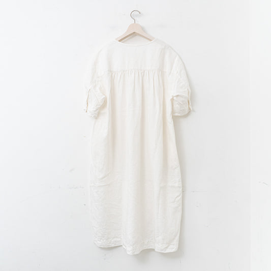 homspun｜コットンリネンバイオ半袖ワンピース  251-1642