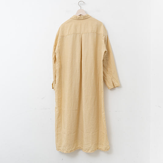 homspun｜コットンリネンバイオ長袖ワンピース 251-1641