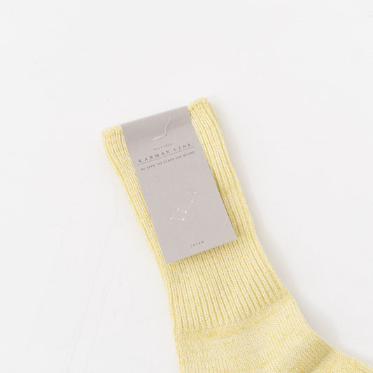 KARMAN LINE｜MEN　NORMA Cotton × silk 26-28cm  NW-M06-1